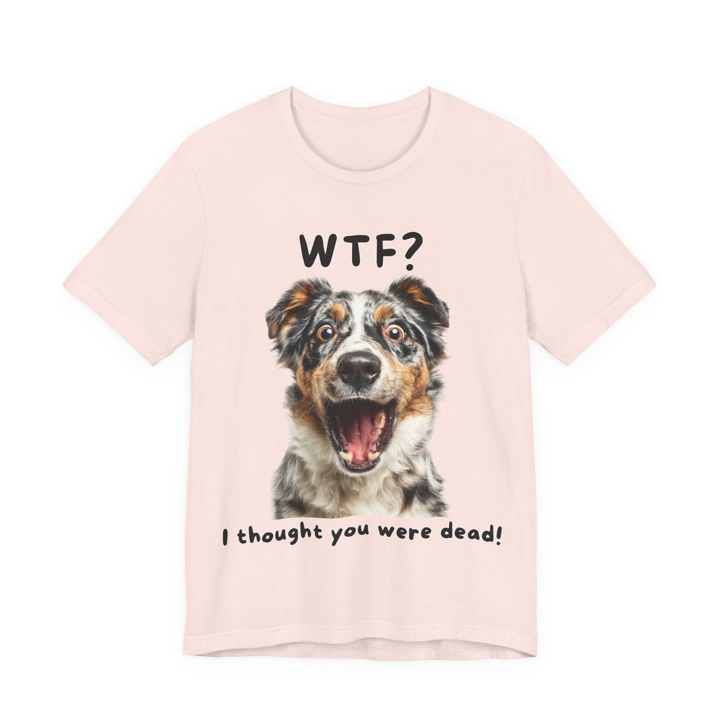 Australian Shepherd "WTF?" T-shirt
