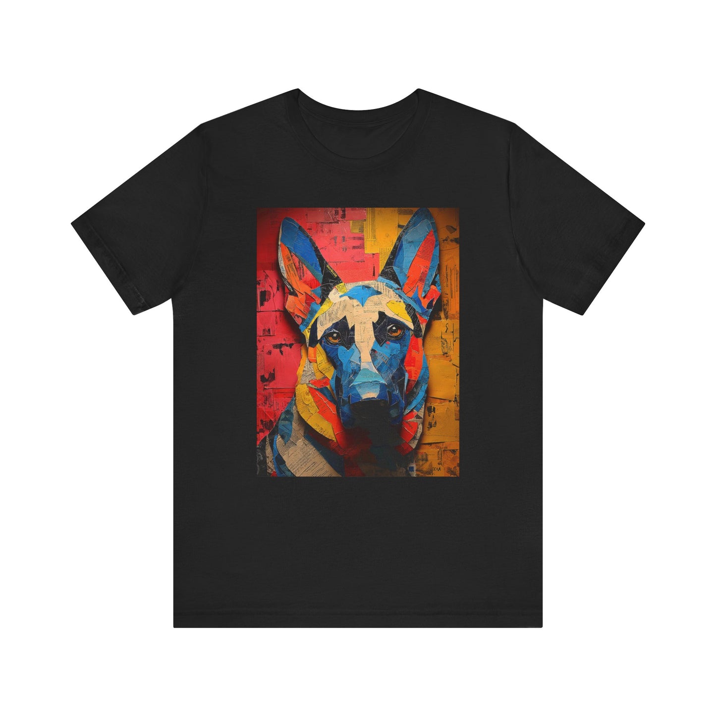 German Shepherd "Mosaic Mutt" T-shirt