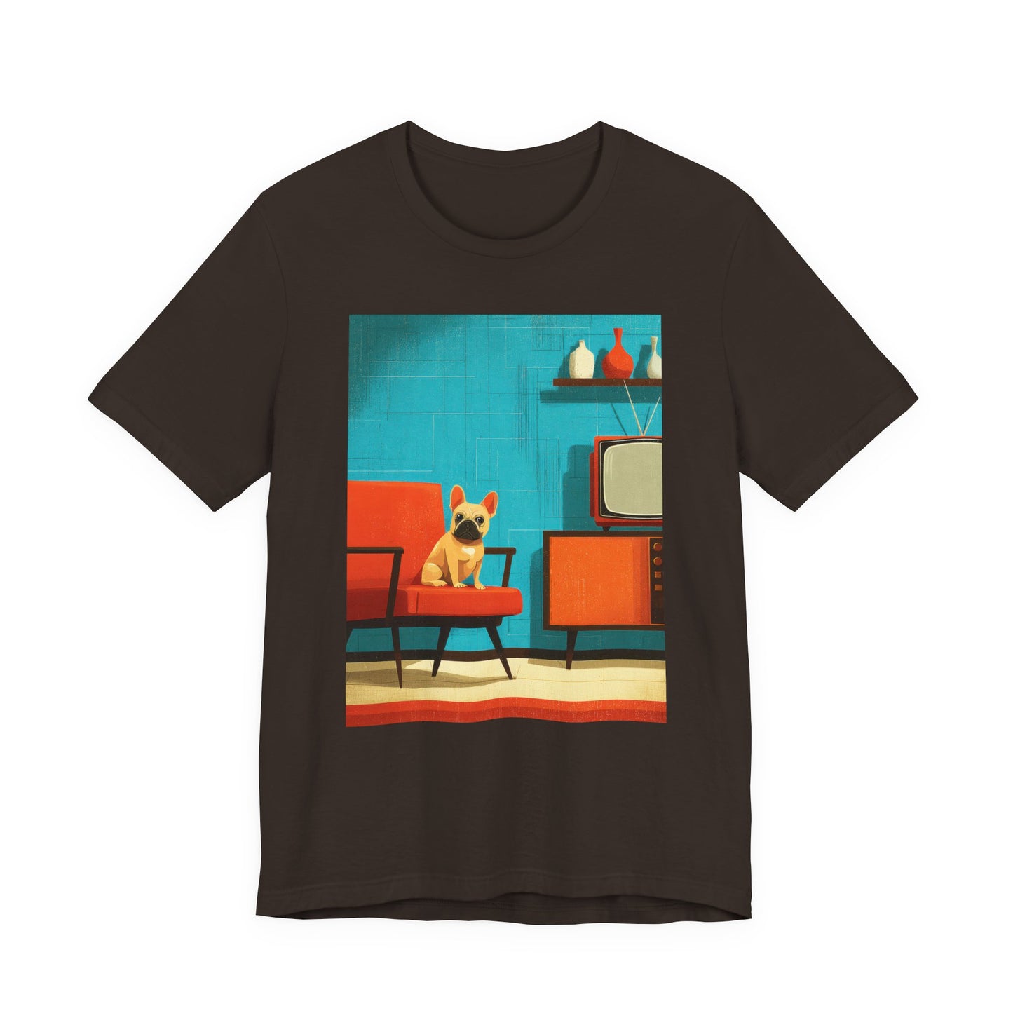 French Bulldog "Mid-Century Doggo" T-shirt