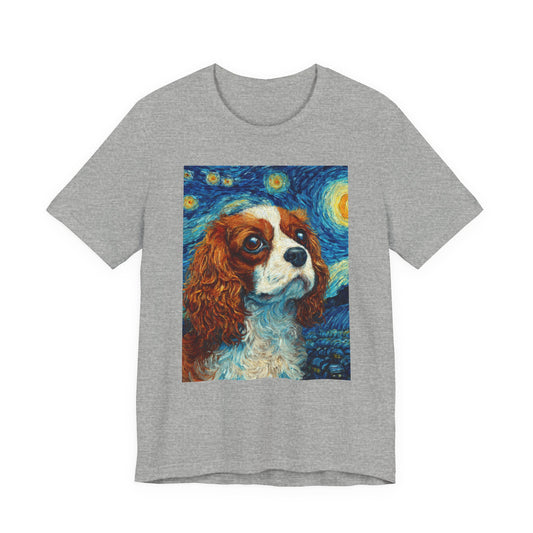 Cavalier King Charles Spaniel "Starry Night" T-shirt