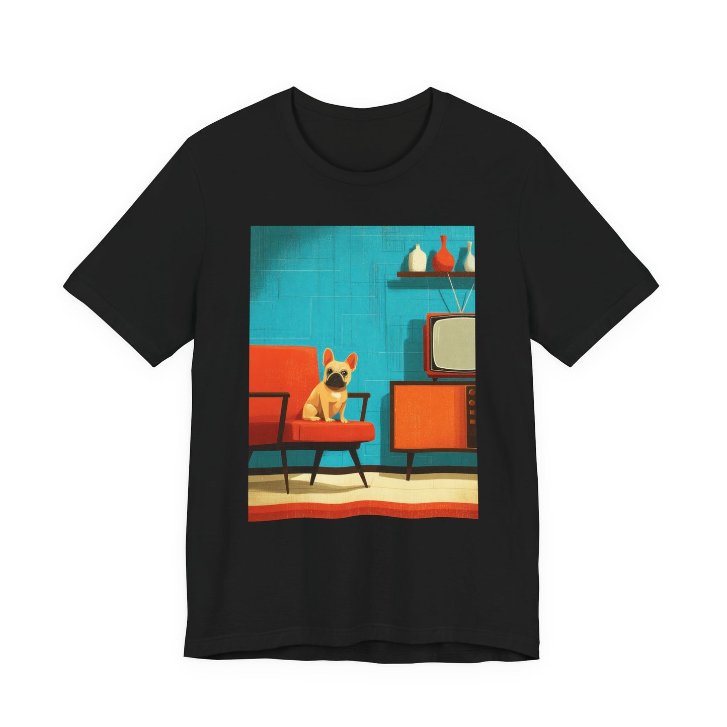 French Bulldog "Mid-Century Doggo" T-shirt