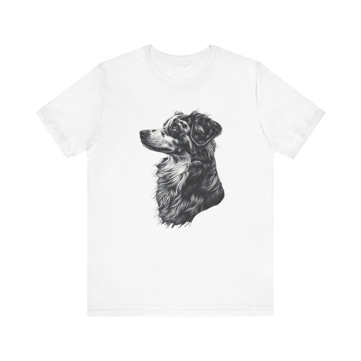 Australian Shepherd "Noir & Blanc" T-shirt