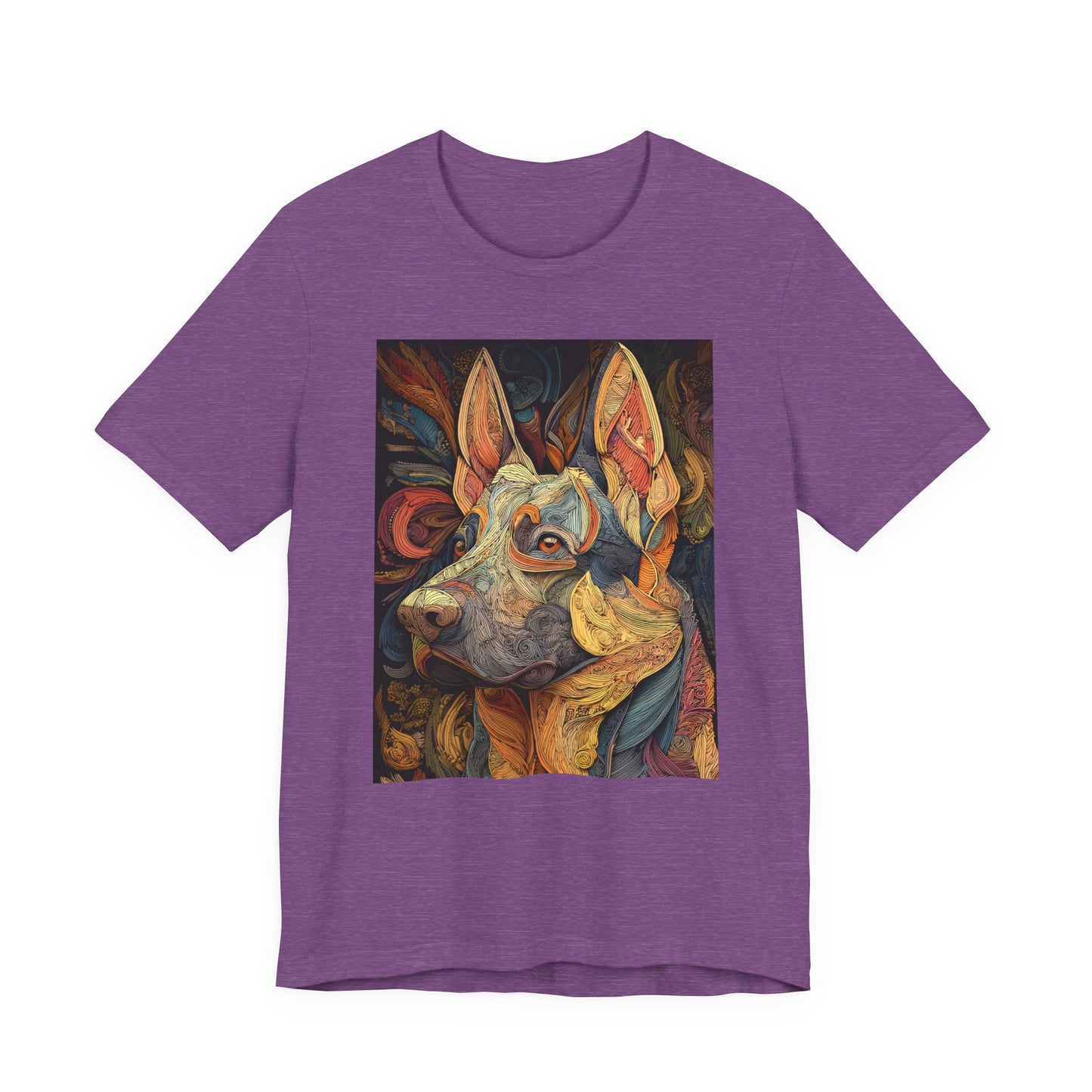 German Shepherd "Cloisonne" T-shirt