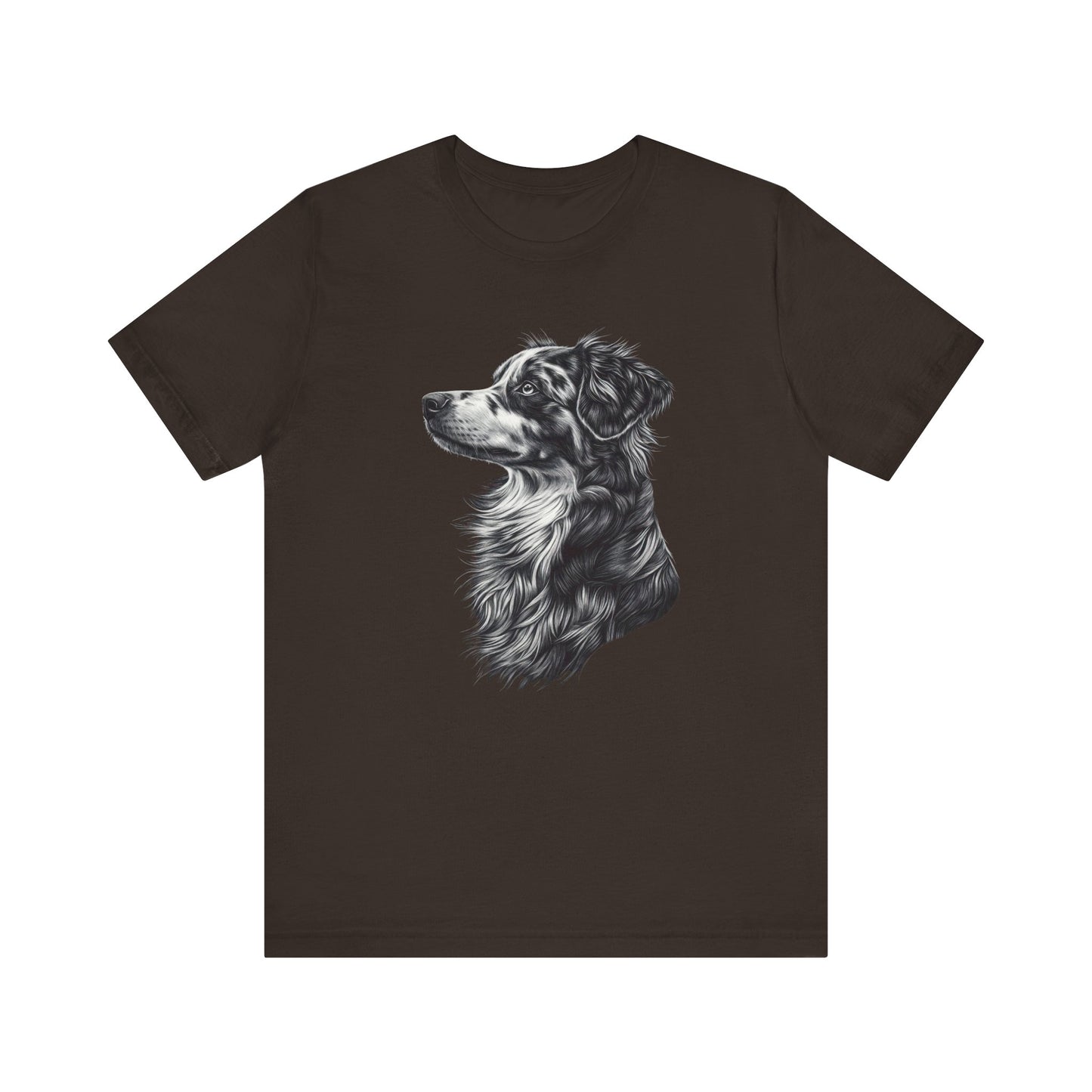 Australian Shepherd "Noir & Blanc" T-shirt