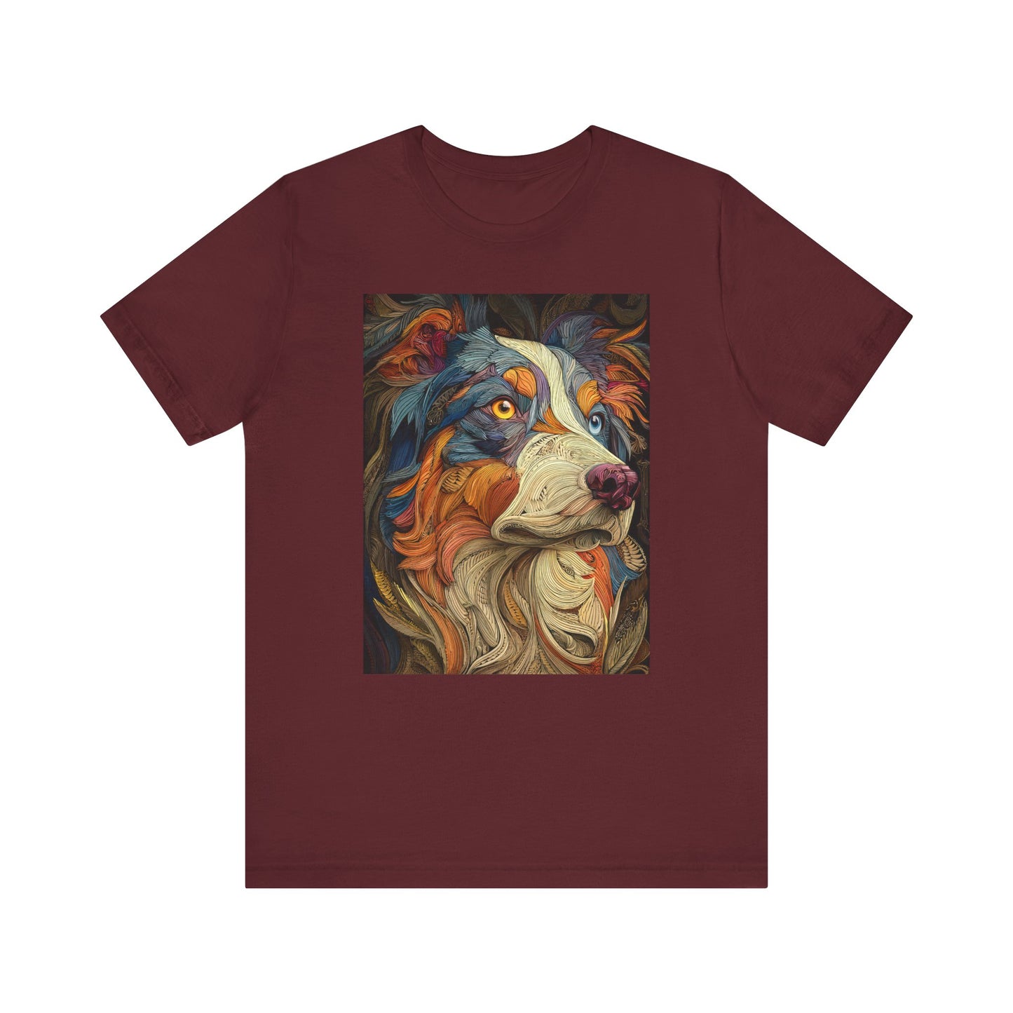 Austalian Shepherd "Cloisonne" T-shirt