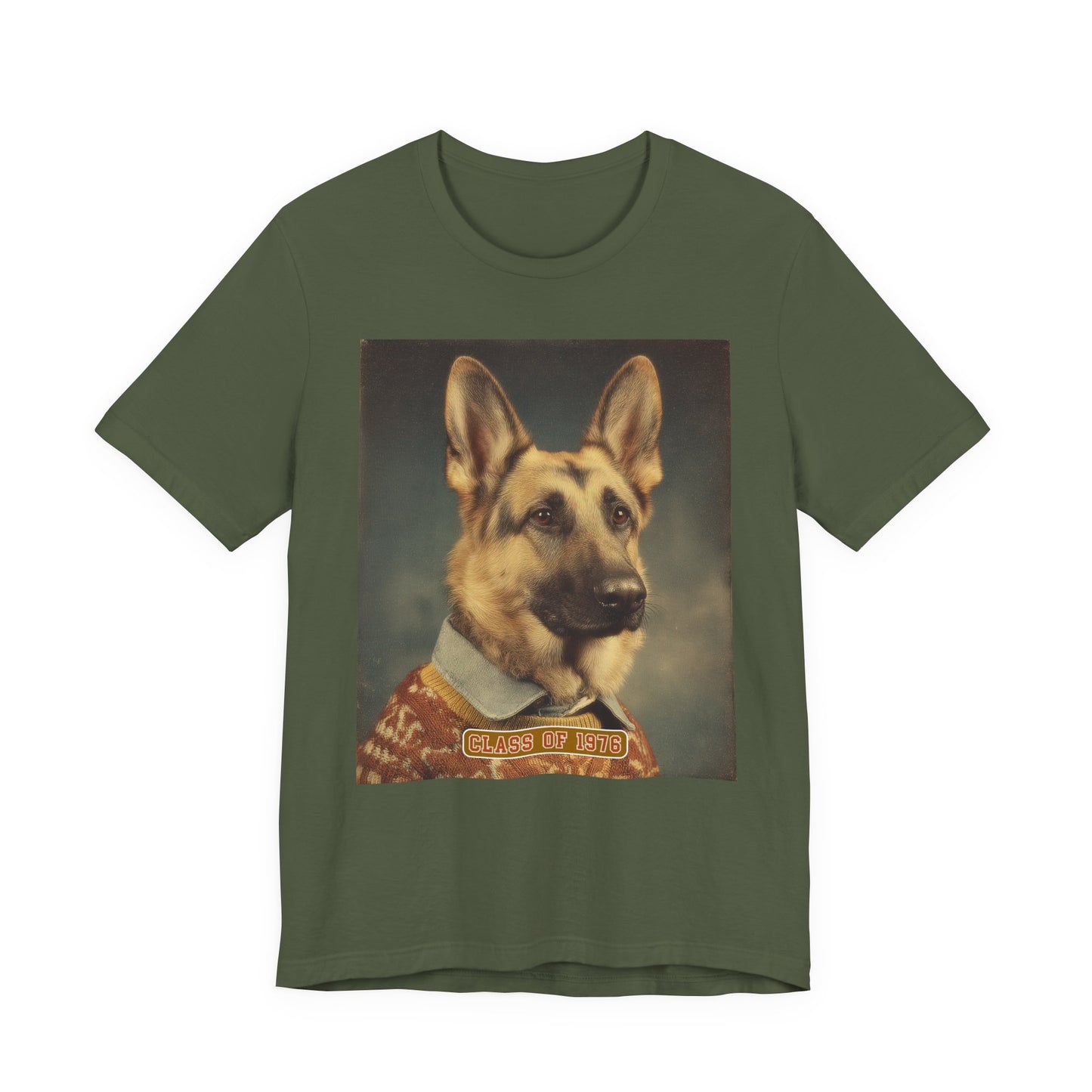 German Shepherd "Class of 1976" T-shirt