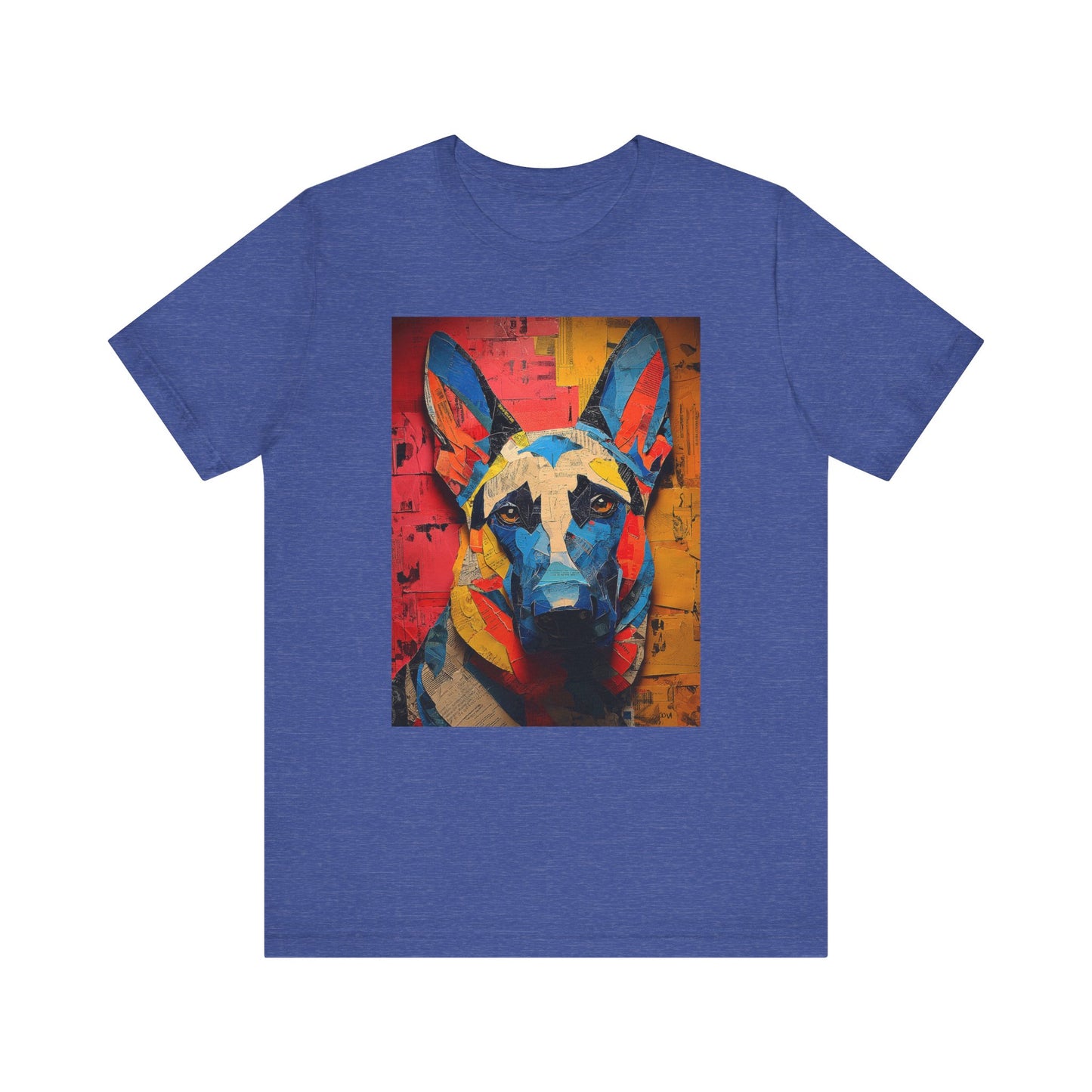 German Shepherd "Mosaic Mutt" T-shirt