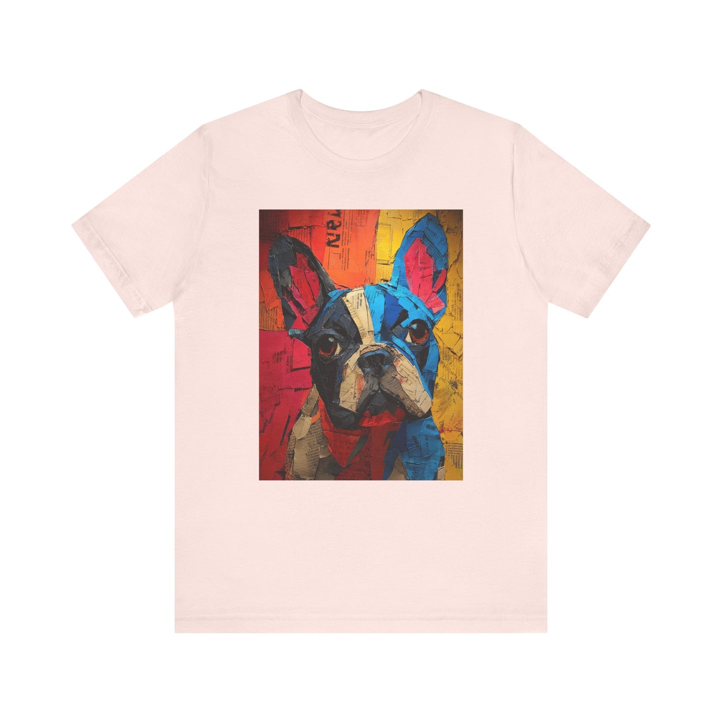 French Bulldog "Mosaic Mutt" T-shirt