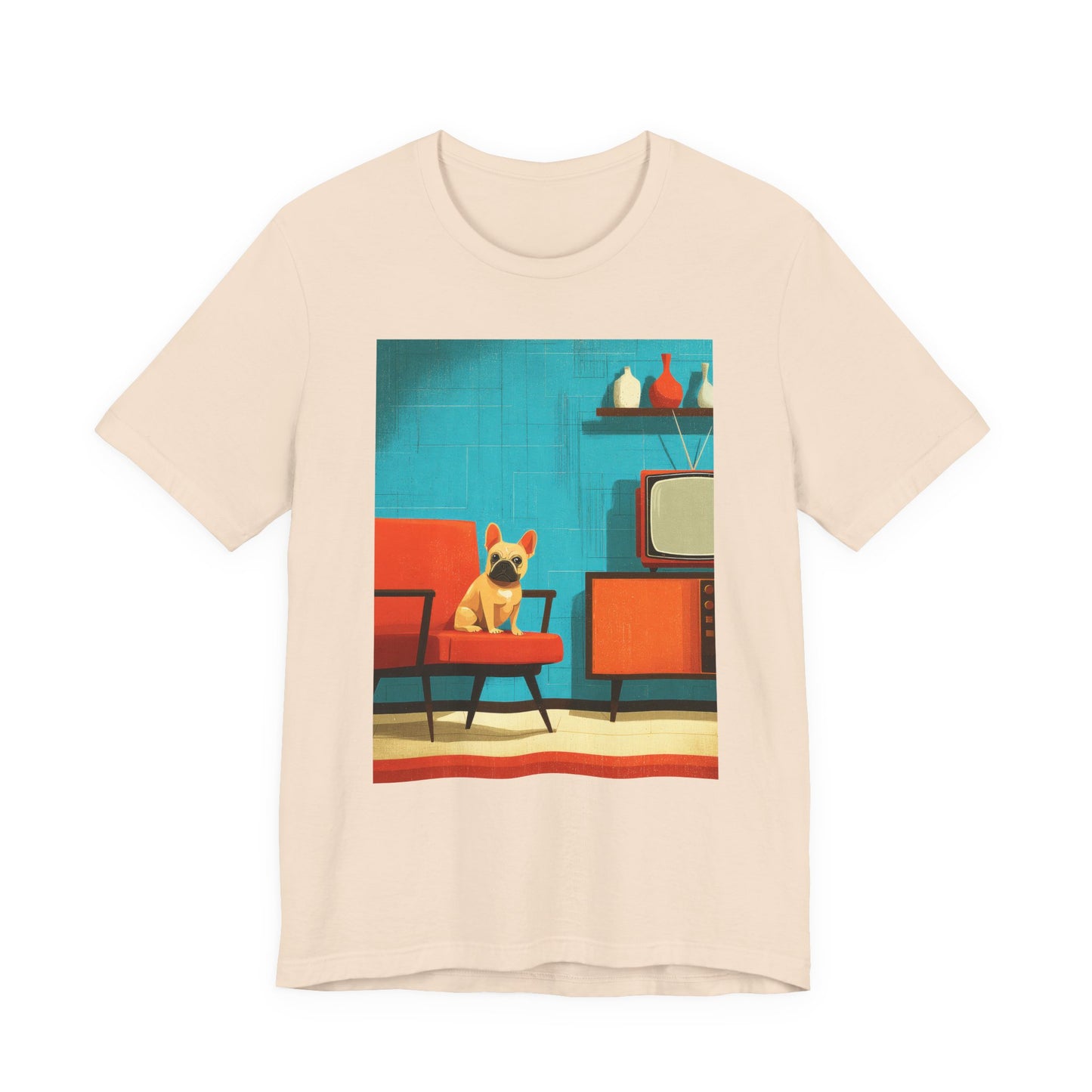 French Bulldog "Mid-Century Doggo" T-shirt
