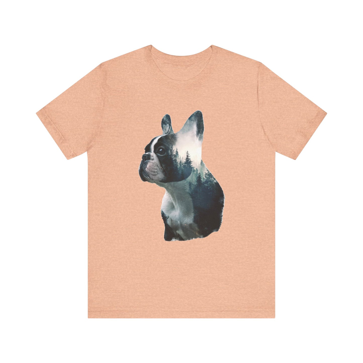 French Bulldog "Forest Minded" T-shirt