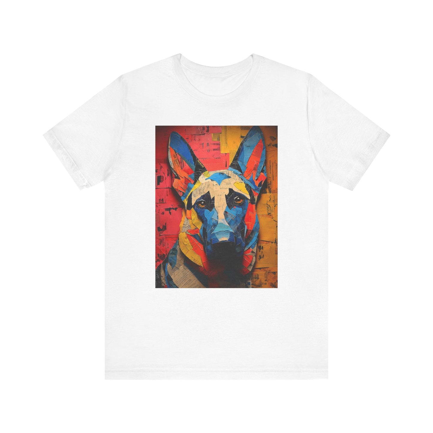 German Shepherd "Mosaic Mutt" T-shirt