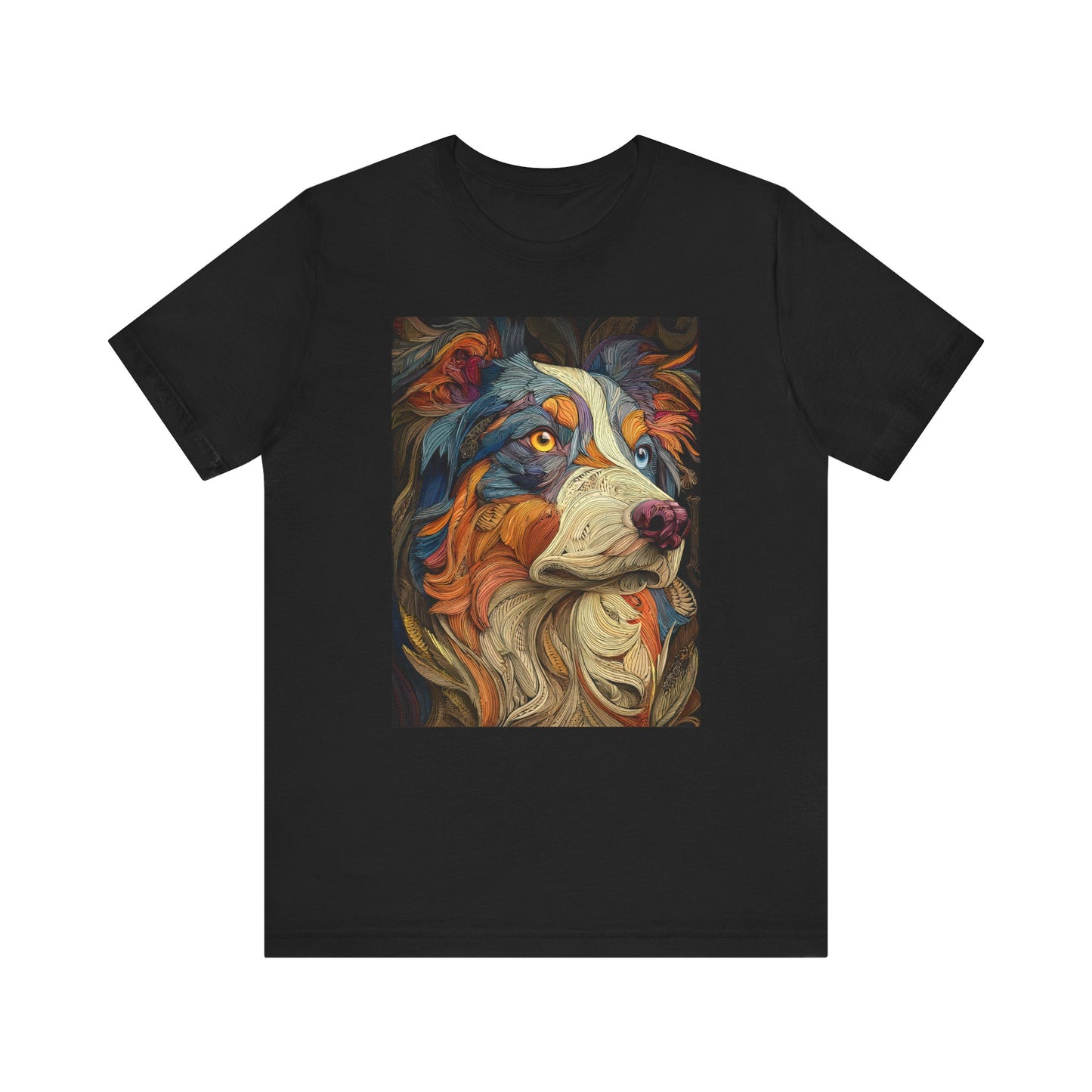 Austalian Shepherd "Cloisonne" T-shirt