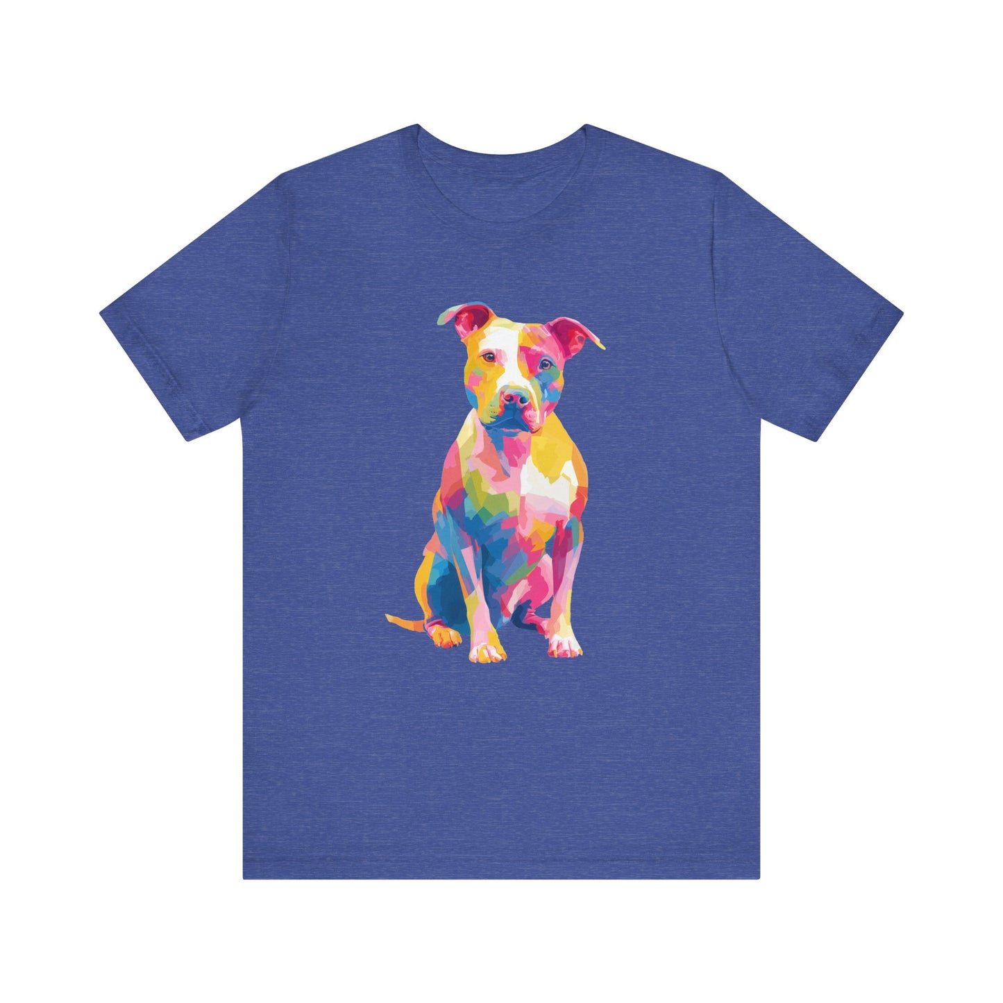 American Pit Bull "Colorful Canine" T-shirt