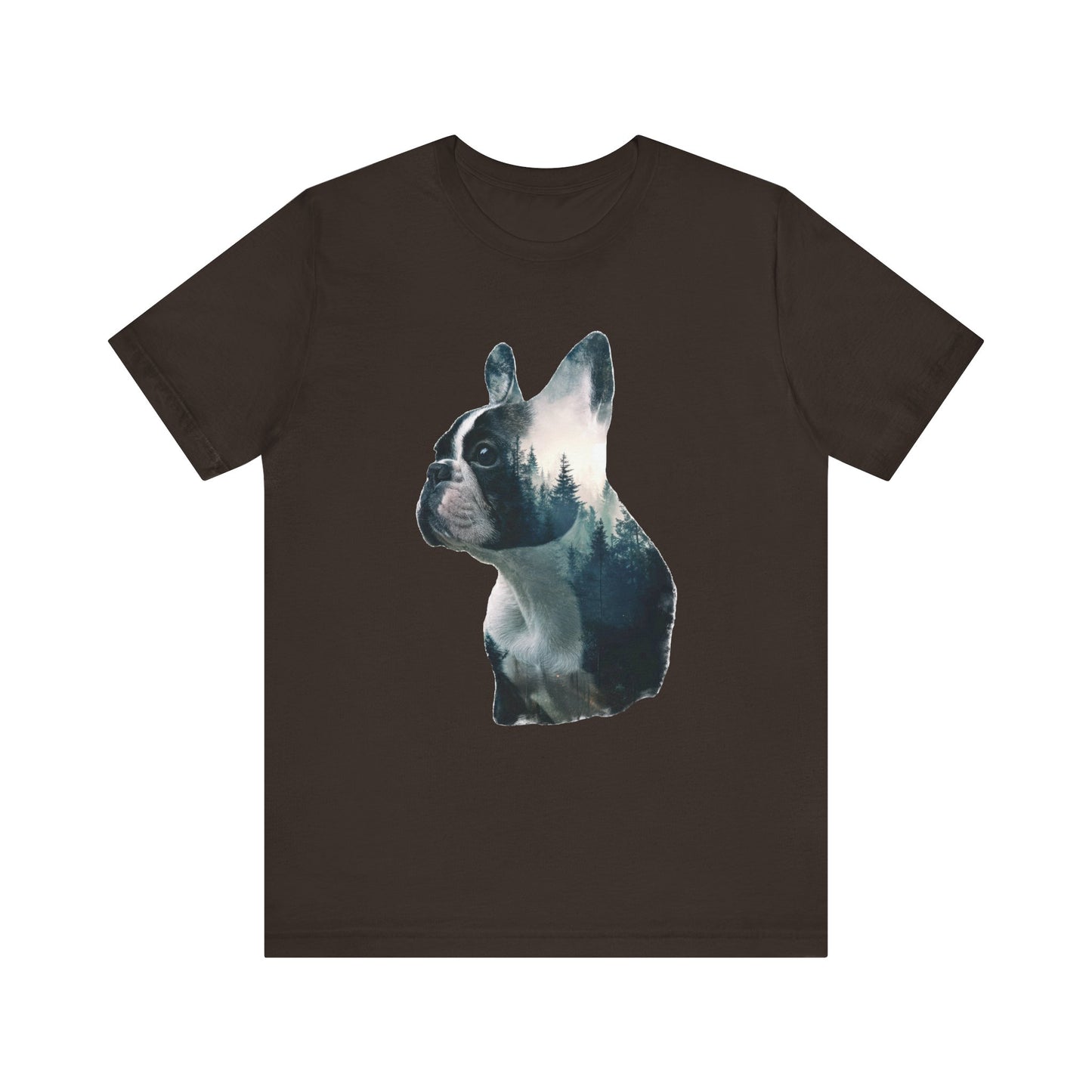 French Bulldog "Forest Minded" T-shirt