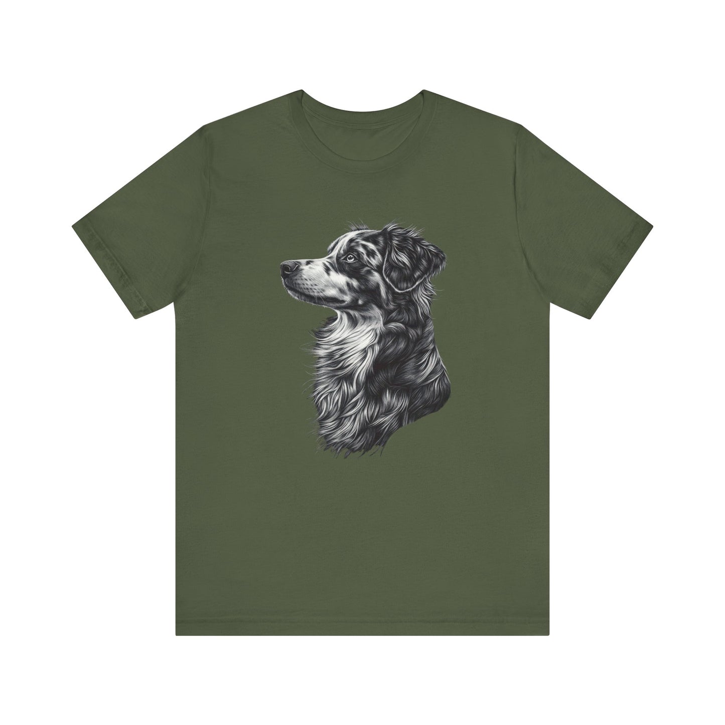 Australian Shepherd "Noir & Blanc" T-shirt