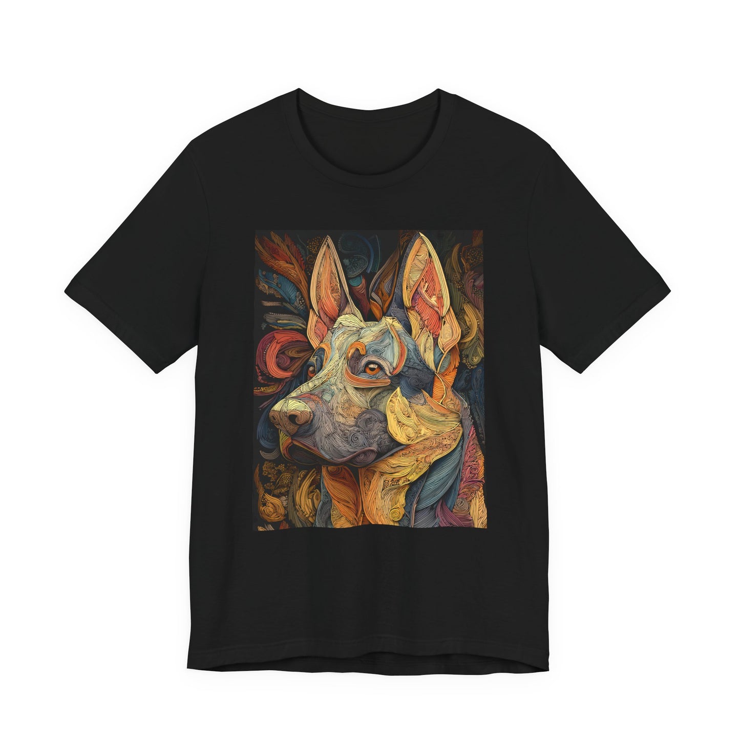German Shepherd "Cloisonne" T-shirt