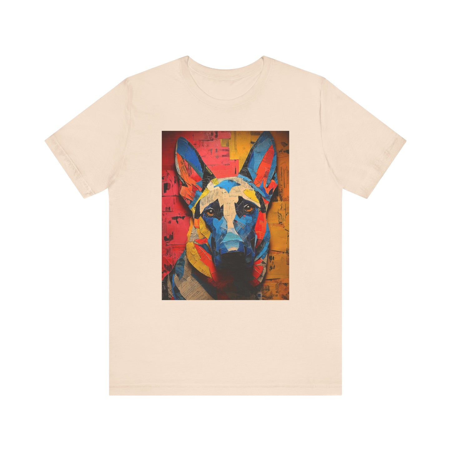 German Shepherd "Mosaic Mutt" T-shirt