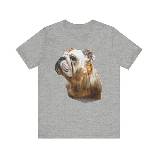 English Bulldog "Forest Minded" T-shirt