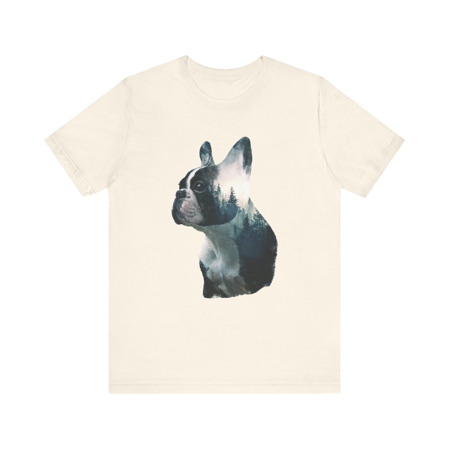 French Bulldog "Forest Minded" T-shirt