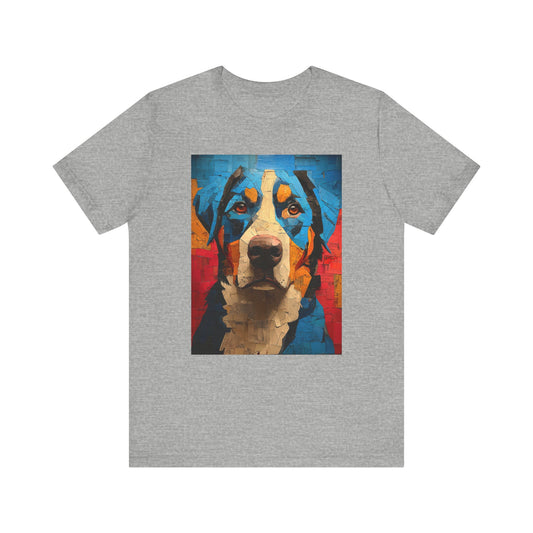 Bernese Mountain Dog "Mosaic Mutt" T-shirt