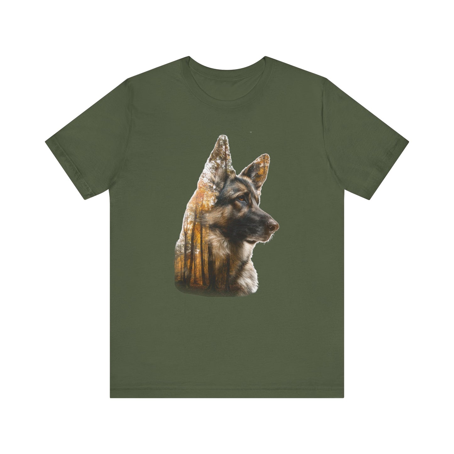 German Shepherd "Forest Minded" T-shirt