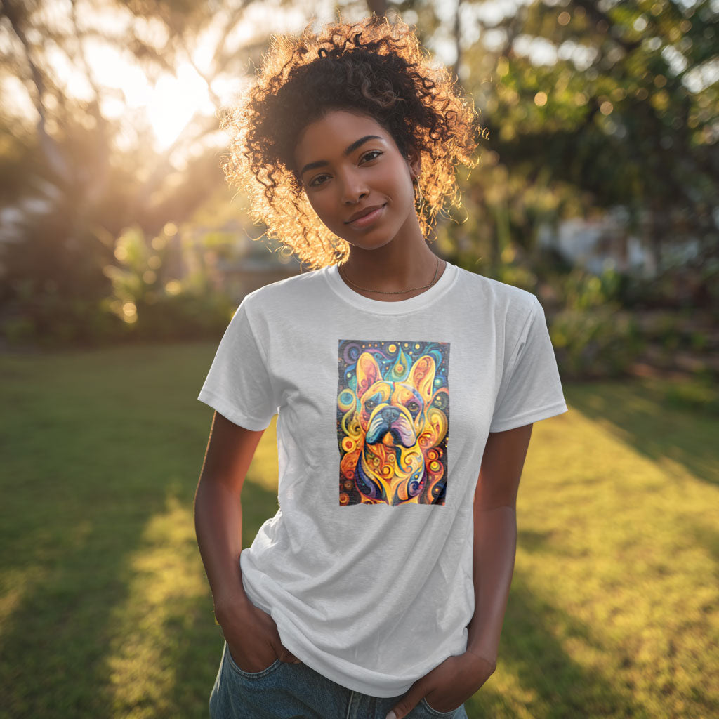 French Bulldog "Cosmic Canine" T-shirt