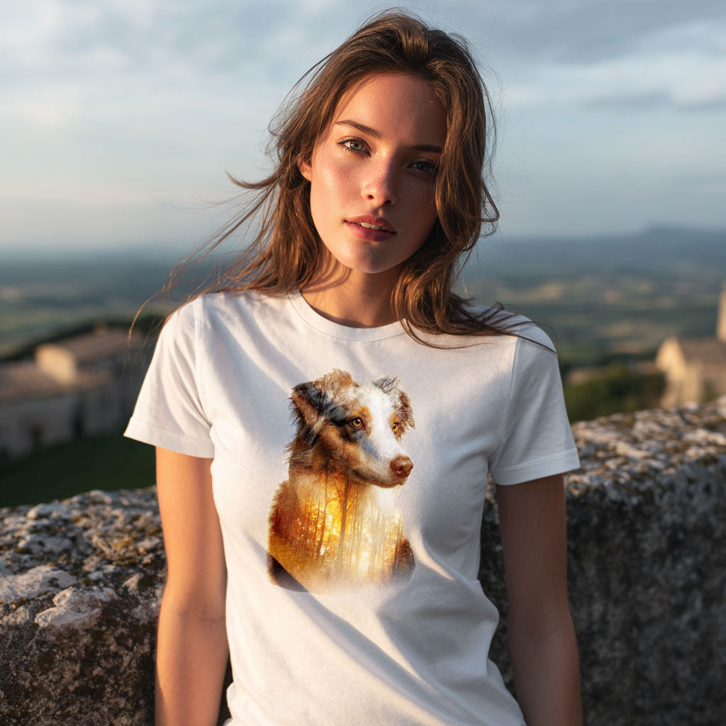 Australian Shepherd "Forest Minded" T-shirt