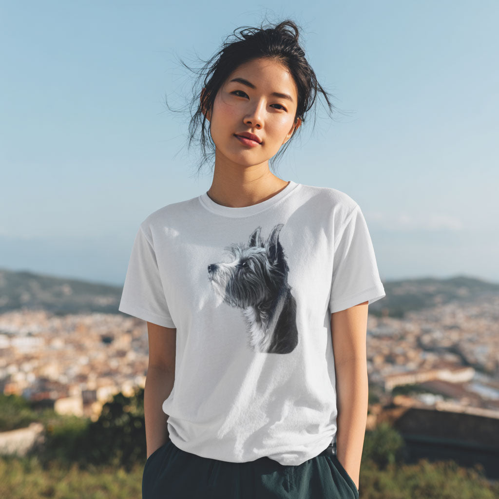 Biewer Terrier "Noir & Blanc" T-shirt