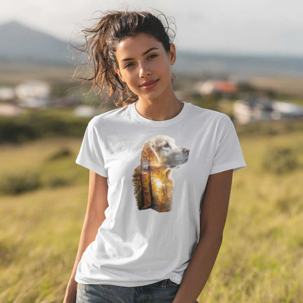 Golden Retriever "Forest Minded" T-shirt