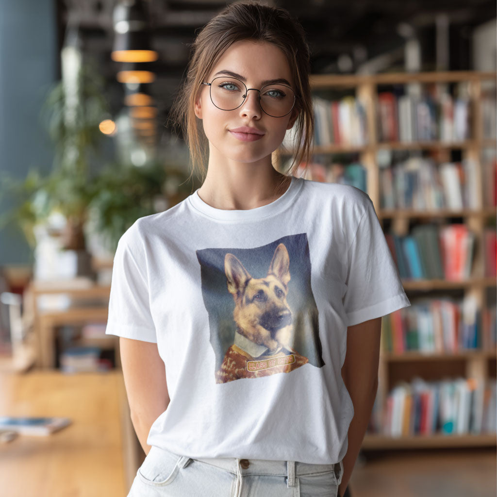 German Shepherd "Class of 1976" T-shirt