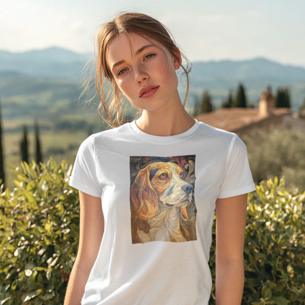 Beagle "Cloisonne" T-shirt