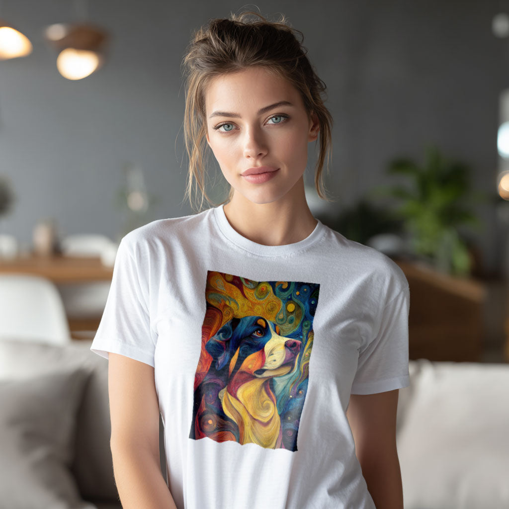 Bernese Mountain Dog "Cosmic Canine" T-shirt