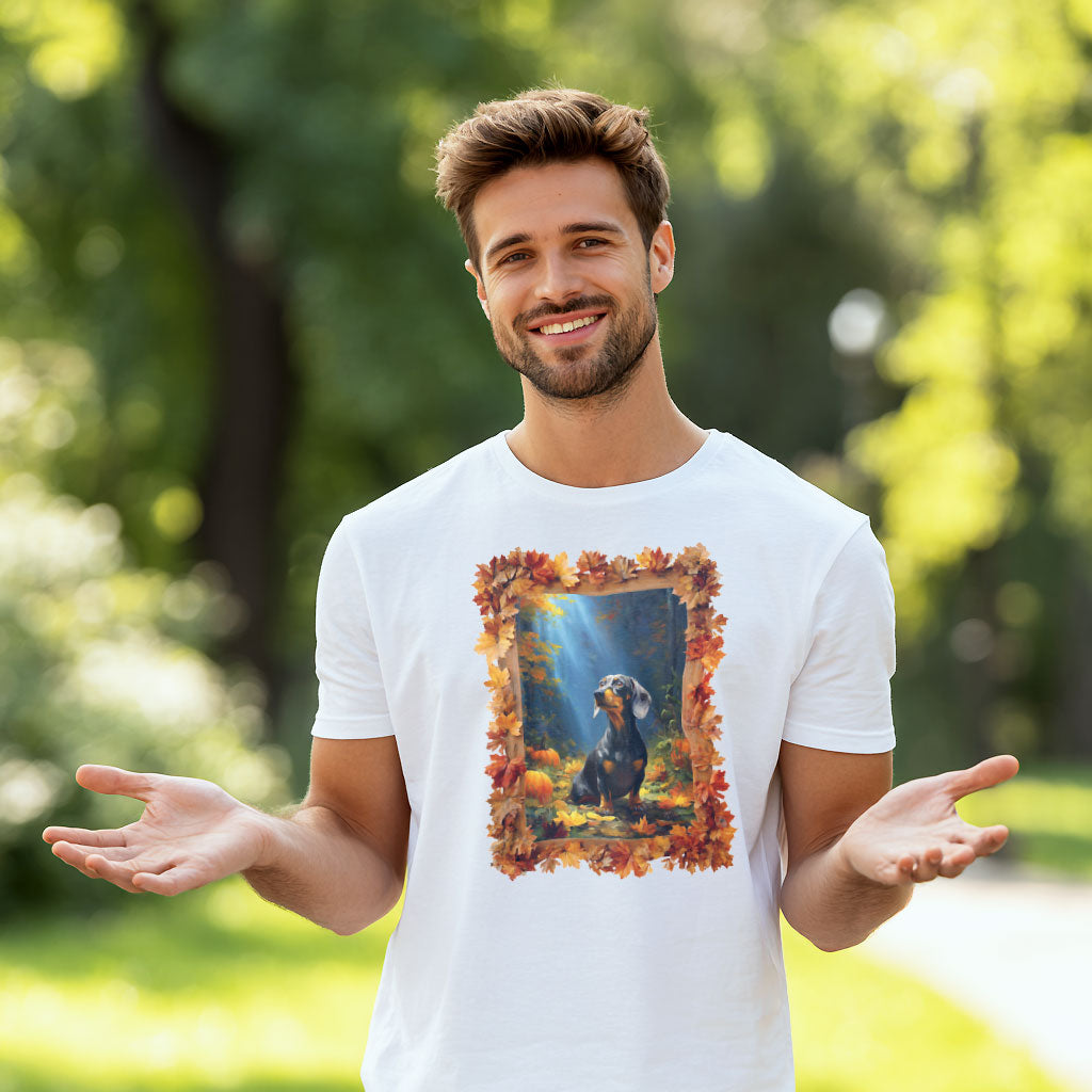 Dachshund "Pumpkin Pup" T-shirt