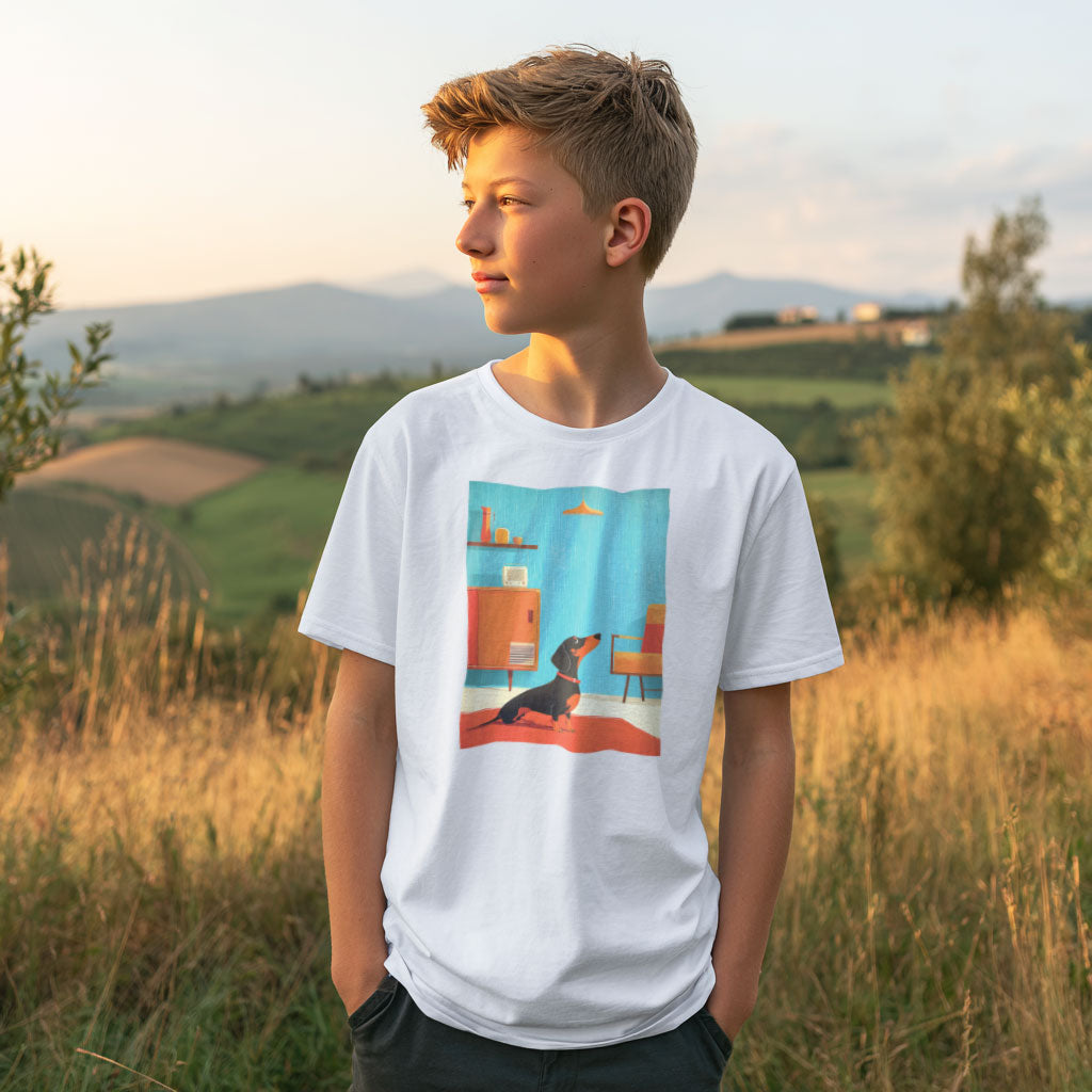 Dachshund "Mid-Century Doggo" T-shirt