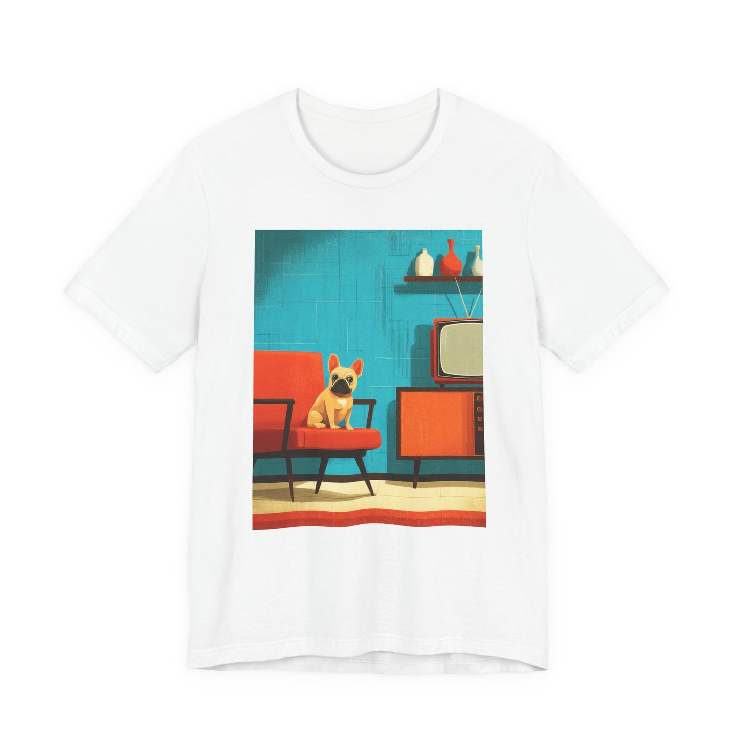 French Bulldog "Mid-Century Doggo" T-shirt