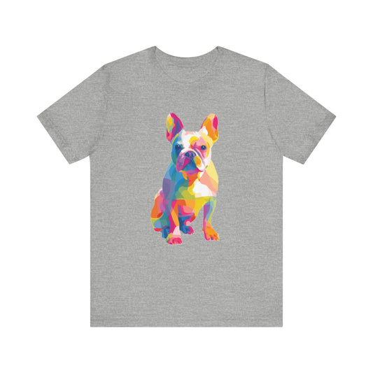 French Bulldog "Colorful Canine" T-shirt