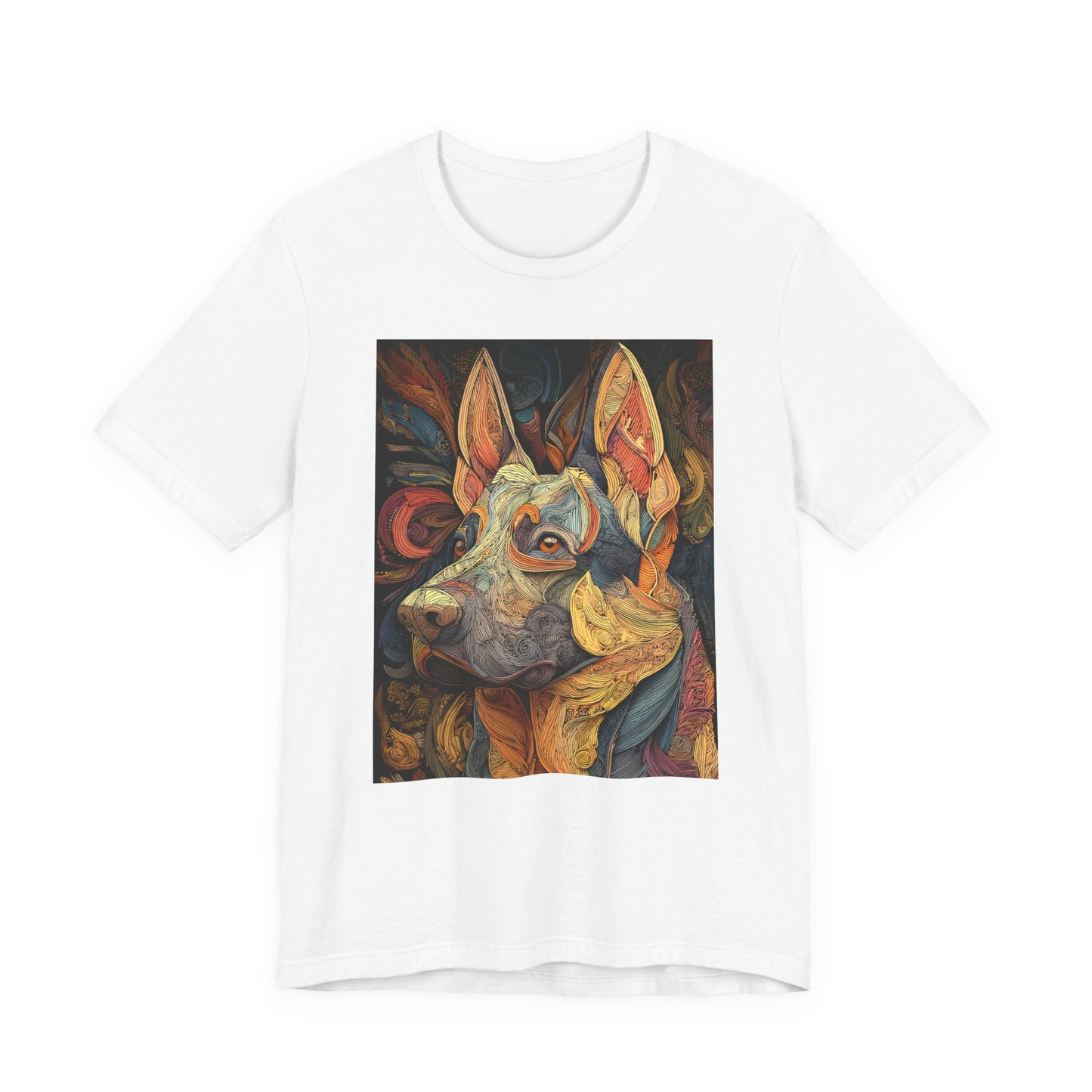 German Shepherd "Cloisonne" T-shirt