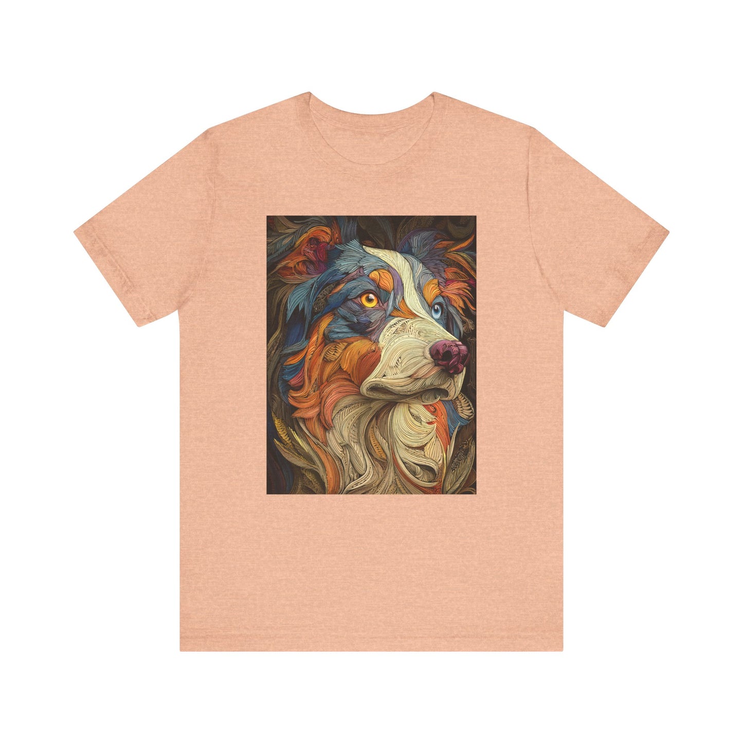 Austalian Shepherd "Cloisonne" T-shirt
