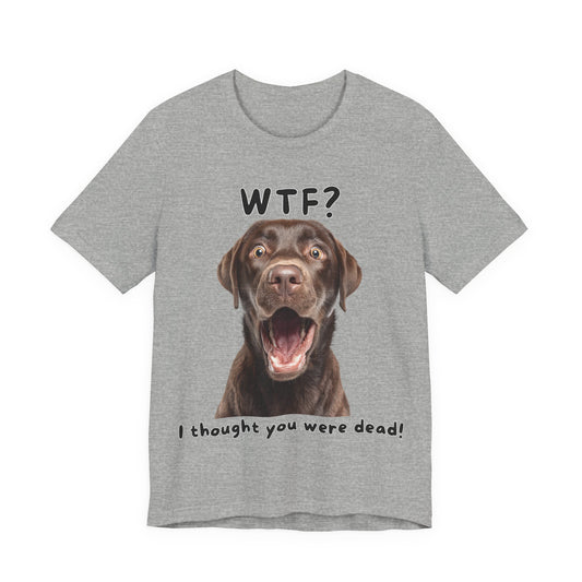 Labrador Retriever "WTF?" T-shirt