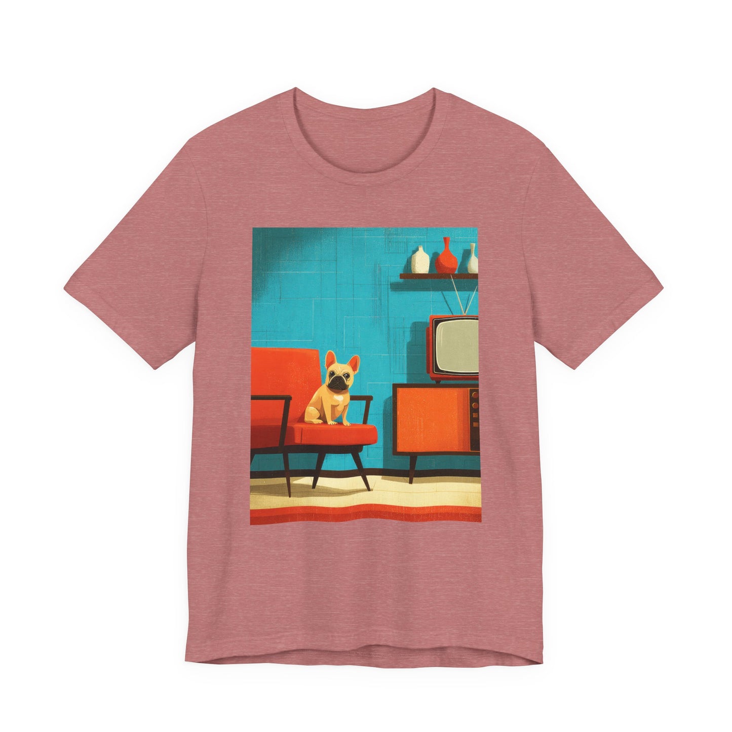French Bulldog "Mid-Century Doggo" T-shirt
