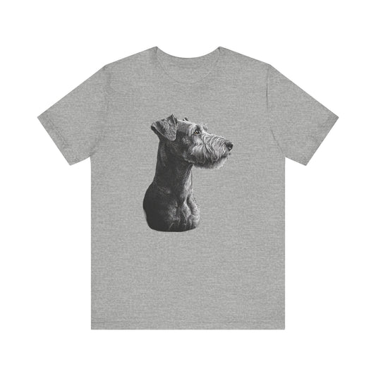 Airedale Terrier "Noir & Blanc" T-shirt