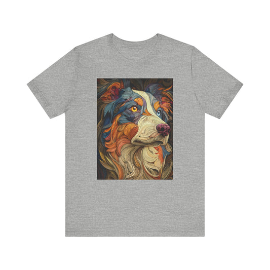 Austalian Shepherd "Cloisonne" T-shirt