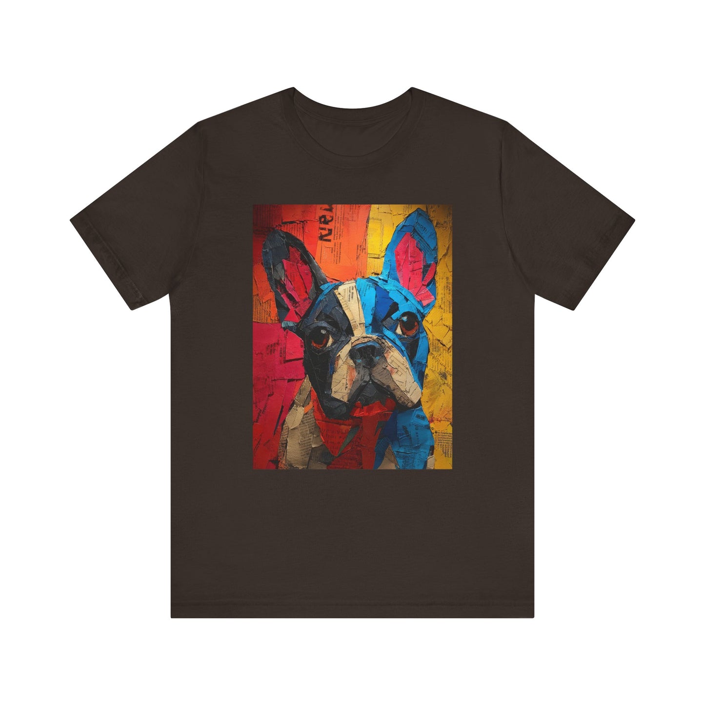French Bulldog "Mosaic Mutt" T-shirt