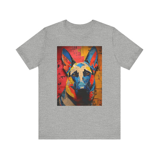 German Shepherd "Mosaic Mutt" T-shirt