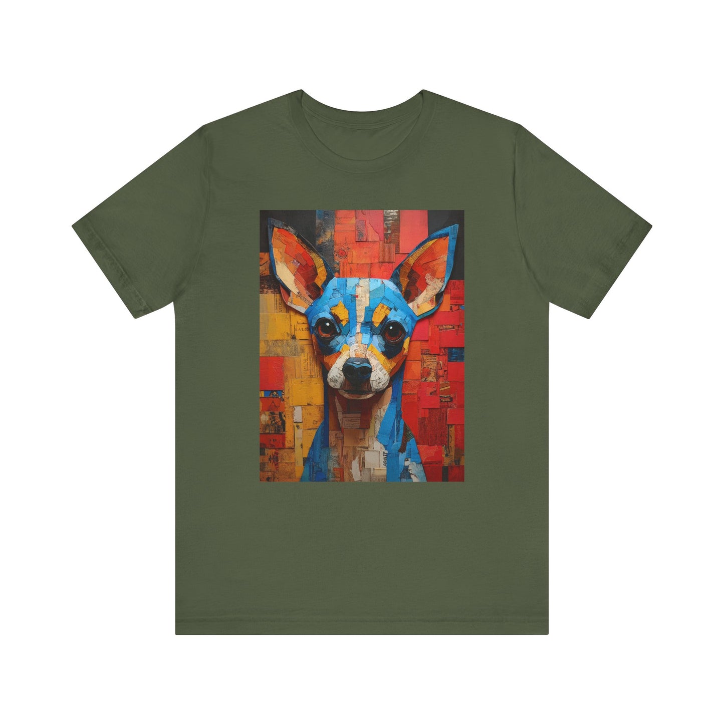 Chihuahua "Mosaic Mutt" T-shirt