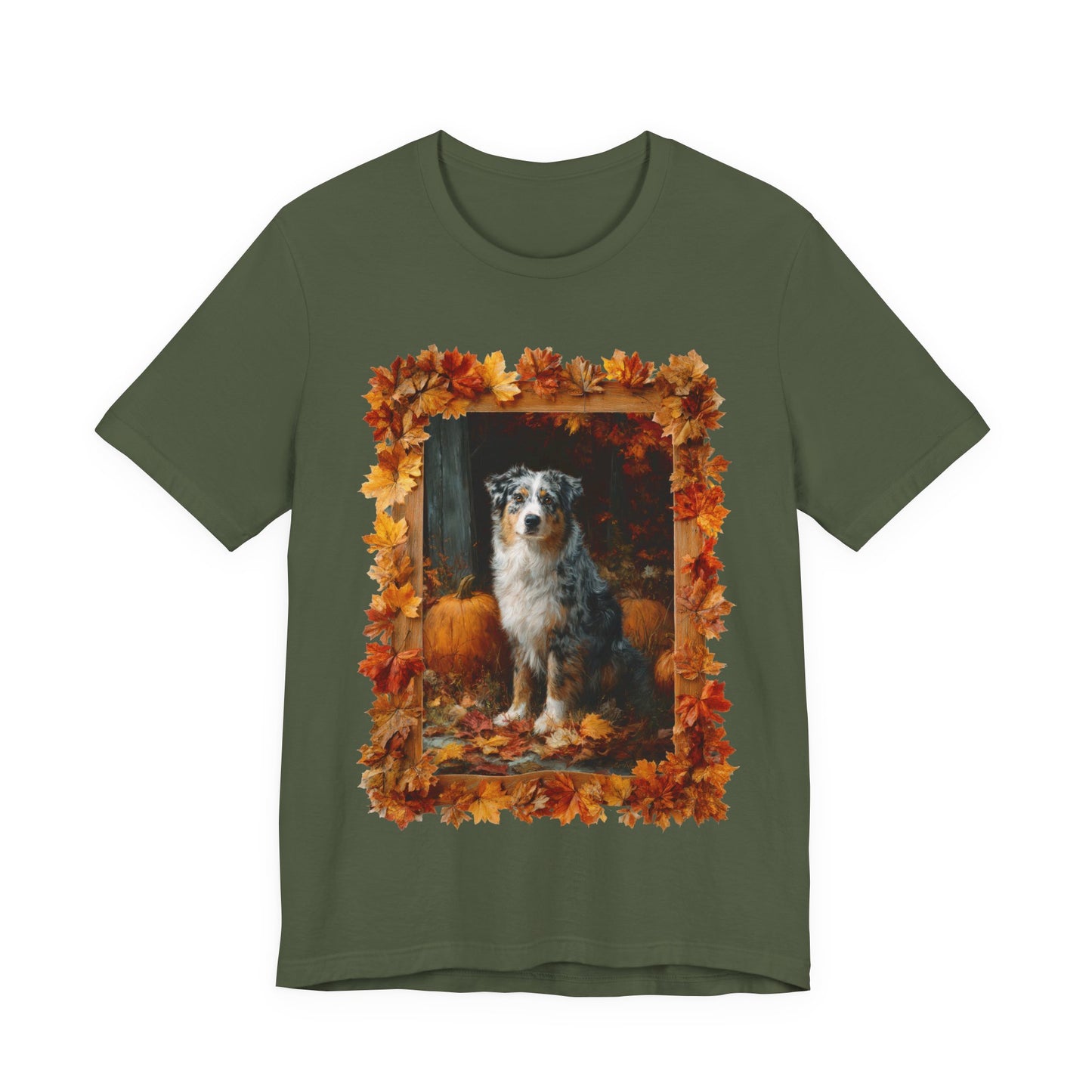 Australian Shepherd "Pumpkin Pup" T-shirt