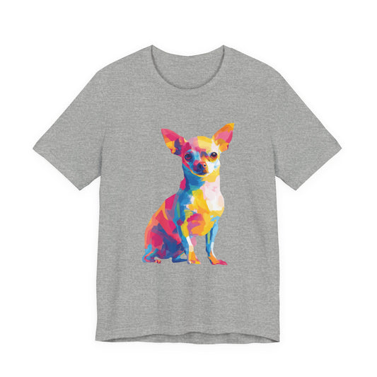 Chihuahua "Colorful Canine" T-shirt