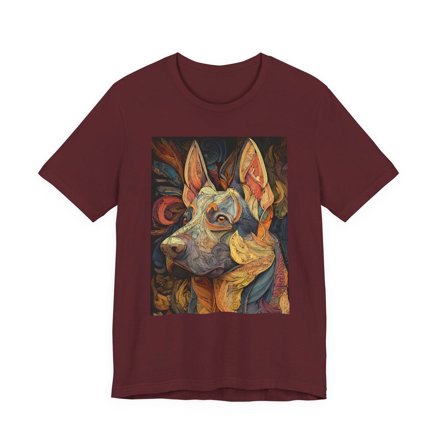 German Shepherd "Cloisonne" T-shirt