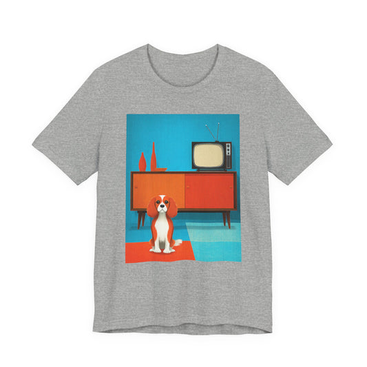 Cavalier King Charles Spaniel "Mid-Century Doggo" T-shirt