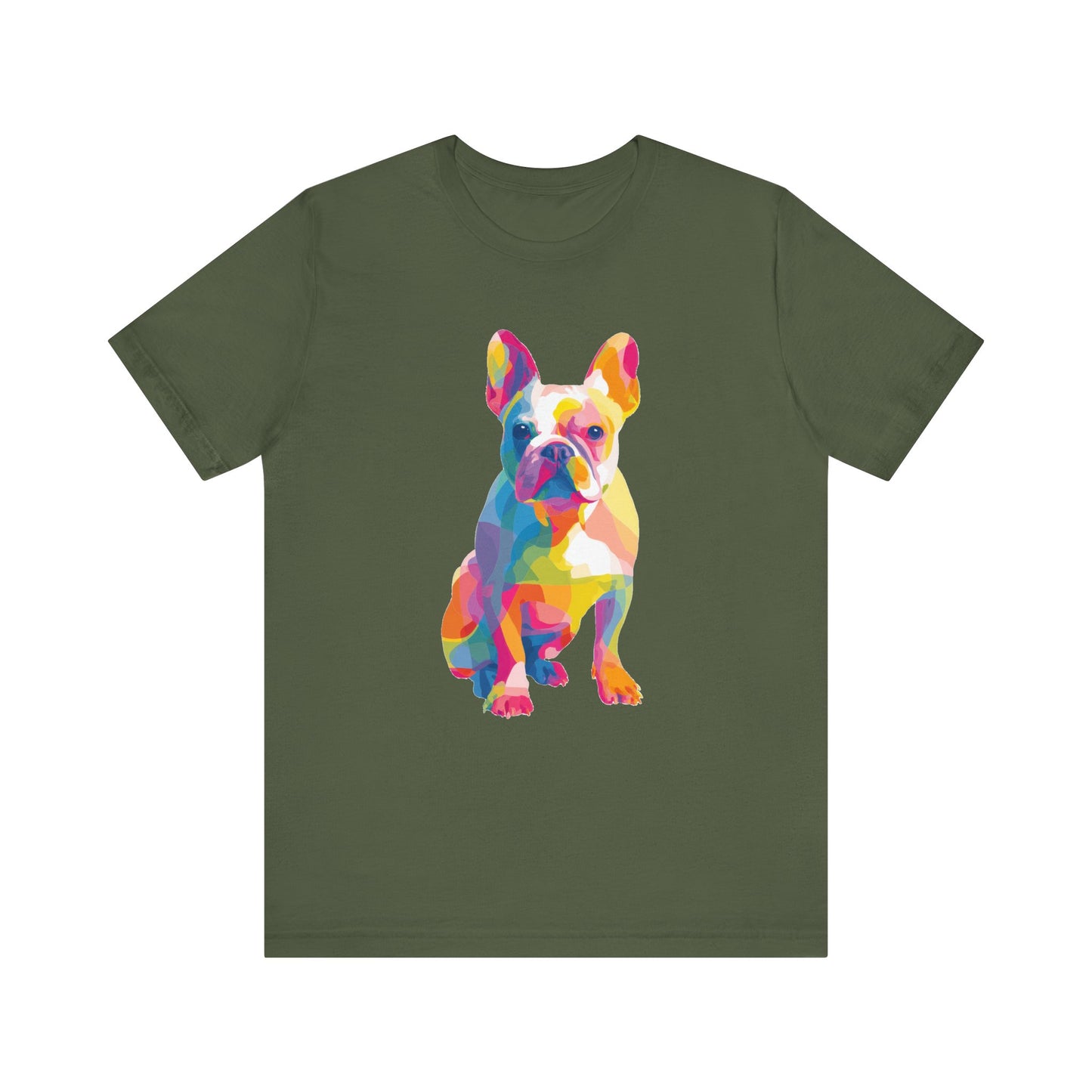 French Bulldog "Colorful Canine" T-shirt